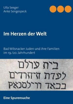 Nur ein Gedenkstein aus einem alten Grabmal erinnert heute noch daran, dass es in Bad Wilsnack eine kleine jüdische Gemeinde gab. Keine Namen, die Auskunft über jüdisches Leben in dem kleinen Prignitzstädtchen geben könnten. Die Ansicht der ehemaligen Begräbnisstätte weckte Neugier, mehr über die hier Bestatteten und ihre Familien zu erfahren. In jahrelanger Forschungsarbeit gelang es, die Lebenswege der Familien Behrendt, Warschauer, Kirschstein, Saenger, Lewinsohn, Schweitzer, Selchow und ihrer Nachkommen aufzuzeigen. Ein Stück Geschichte gegen das Vergessen.