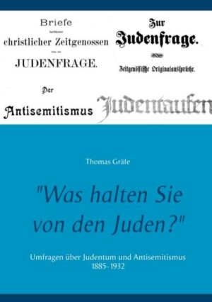 "Was halten Sie von den Juden?" | Bundesamt für magische Wesen