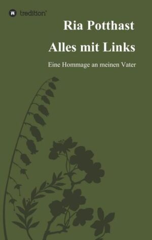 Ria Potthast, Floristmeisterin und Gärtnerin, hat mit ihren lebenslangen Erfahrungen im grünen Bereich einiges an Schreibstoff parat. Dies ist ihr erstes Buch, denn sie möchte erzählen, wie alles begann. 1943 in Paderborn in eine Gärtnerfamilie geboren, zeitweise bei Verwandten im Münsterland aufgewachsen, berichtet sie ohne Schwermut von den vielen Geschehnissen der Zeit und wie ihre Eltern es immer wieder schafften, ihr und ihren Geschwistern trotz Kriegswirren und einfacher Verhältnisse eine unbeschwerte, glückliche Kindheit zu ermöglichen.