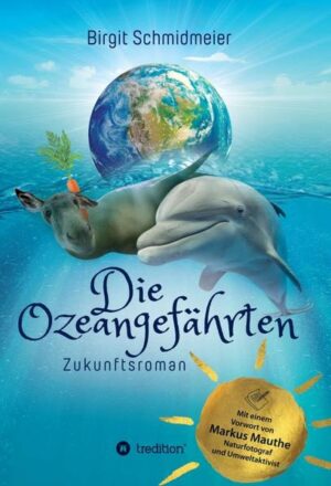 Die See-Eselin Gwen lebt im Jahr 2046 mit ihrem wortwitzigen Sohn Paul auf einer kleinen Insel im Süden Floridas. Als Gwen Zeugin eines unheilvollen Gesprächs wird, nimmt die Idylle ein jähes Ende: Angeblich werden Meerestiere mit besonderen Fähigkeiten in einer Einrichtung namens „PSI-World“ mitten im Meer gefangen gehalten. Gwens Neugier ist entfacht, doch Paul trifft für sich eine folgenschwere Entscheidung… Die Ozeangefährten führen uns auf eine spannende Weise in die Zukunft. Durch sie erleben wir hautnah mit, wie Klimawandel und Großkonzerne unsere Welt verändert haben. Wir erfahren, was mit der Demokratie geschehen kann, und dadurch mit der Pressefreiheit. Und sie zeigen uns auf humorvolle und berührende Art, was Menschlichkeit bedeutet und wie gewaltfreie Lösungen in einer lebenswerten Zukunft gelingen können.