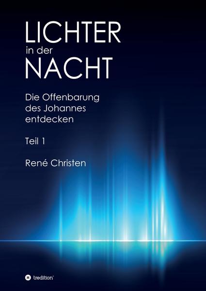 Das Buch „Lichter in der Nacht“ ist eine gründliche, zugleich allgemein verständliche und seelsorgerliche Erklärung zum letzten Buch der Bibel: der Offenbarung des Johannes. Es erarbeitet fachlich kompetent die Kapitel 1-13 der Offenbarung und lässt dabei auch die schwierigen Passagen nicht weg. Der Autor bietet Entscheidungshilfen, um dem Leser den Übergang von den realen Aussagen hin zur Spekulation zu erleichtern. Die Offenbarung des Johannes wird als Teil der Bibel und damit als wahres Wort Gottes verstanden und geachtet. Für uns heute noch unverständliche Passagen werden damit nicht entmythologisierend oder rein allegorisch „entsorgt“, sondern mit Achtung stehengelassen. Einleitend bietet das Buch vier Schlüssel, um die Texte der Offenbarung besser aufzuschlüsseln. In einer hervorragenden Grafik wird die Offenbarung fein gegliedert und übersichtlich. Diese Grafik führt uns mit Seitenangaben direkt zu den entsprechenden Passagen des Buches. Die sechs Anhänge bieten vertiefte Studien und grafische Überblicke. Einige von Künstlern gemalte Bilder machen abstrakte Texte zugänglicher. Zudem vermittelt „Lichter in der Nacht“ einen globalen Einblick in unsere Zeit und hilft diese besser zu verstehen. Es weitet uns danach den Blick nach vorne in die Zukunft der Geschichte hin zu Gottes großartigem Neuanfang mit uns und unserem Planeten. In den Texten wird auch eine der schwierigsten Fragen bezüglich „Gott und die Welt“ aufgegriffen: Die Frage nach einem allmächtigen und liebenden Gott und trotzdem gibt es (noch) so viel Leid auf dieser Welt. Die Offenbarung des Johannes bietet dazu äußerst wertvolle Antworten. Das Buch eignet sich durch seine dezimale Gliederung und die vielen biblischen Paralleltexte für das persönliche Studium, für Gesprächskreise und als Grundlage und Begleitmaterial für Gottesdienste über die Offenbarung des Johannes.