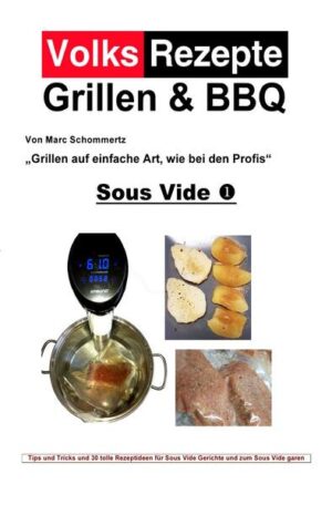 Grillen & BBQ, Dutch Oven, mit der Feldküche oder dem Gulaschkessel kochen, es gibt vielerlei Möglichkeiten auf unkonventionelle Art und Weise sein Essen zu zubereiten. Das Thema dieses Buches ist „Sous Vide“, eine Methode die in den letzten Jahren, dank des BBQ-Hypes, immer mehr Freunde gewinnt, und auch von den Discounter Märkten verstärkt aufgegriffen wird. In Diesem Buch gibt es ein paar Erklärungen und Einweisungen zu Sous Vide Geräten, und vor allem natürlich einfache Rezepte, wie man mit der Sous Vide Garmethode seine Lebensmittel schonend zubereiten kann. Somit wird Sous Vide garen für fast jeden mit einfachen Mitteln und ohne großes Hexenwerk machbar.