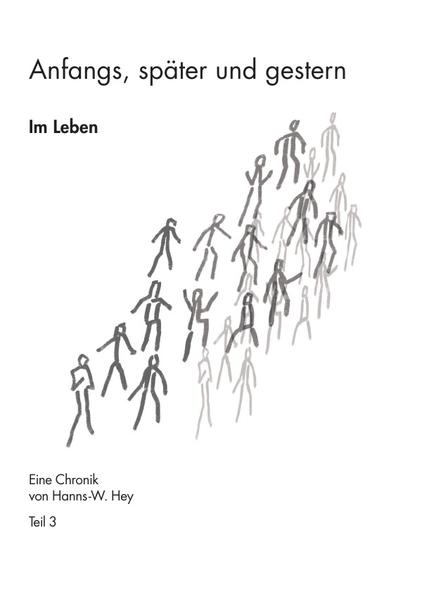 Im Leben ist der 3. Teil der Chronik “Anfangs, spa?ter und gestern“. Ging es im 1. Teil “Der Mann ohne Kopf“ um das Leben wa?hrend des Kriegs, die dramatische Flucht 1945 aus Schlesien, das fremde Leben in Bayern, um das kleine Glu?ck des mu?hsamen Wiederaufstiegs in eine bu?rgerliche Existenz, so behandelt der 2. Teil “U?berga?nge“ die Zeit bei der Bundeswehr, die noch nach einem Weg aus den Wertvorstellungen der Wehrmacht zum Bu?rger in Uniform sucht. Studium, Begegnungen mit eindrucksvollen Hochschullehrern und glu?ckliche Umsta?nde helfen, an den Weggabelungen mit und ohne Freundesrat die richtigen Entscheidungen zu treffen, aber auch zu erkennen - nicht alles, was man geschafft hat, ist eigenem Verdienst zuzurechnen. Die Fragen, vor die irgendwann jeder gestellt wird - wogegen muss man sich zur Wehr setzen? - wie wird man, wie man schließlich ist? - stehen im Hin- tergrund der Erlebnisse und Entwicklungen, die dieser 3. Teil “Im Leben“ erza?hlt. Das durch die Assistenzzeit in der Schweiz motivierte berufliche Engagement kollidiert mit den spa?teren Erfahrungen als selbsta?ndiger Kassenzahnarzt in Mu?nchen. Sie offenbaren gravierende Systemfehler bei der Behandlung von Kassenpatienten, die der Autor in einem Buch darlegt, dessen Essentials 1979 Stern und Spiegel vero?ffentlichen. Die heftigen Widersta?nde der etablierten Zahna?rzteschaft gegen diese Essentials fu?hren zur Gru?ndung eines neuen Berufsverbands, der substantielle Systemkorrekturen erarbeitet und einfordert. In dieser Zeit lernt der Autor auch seine Frau kennen - nach einer Wanderung in Island und einer halbja?hrigen Reise um die Welt heiraten beide 1983. Fu?r die 3 Teile stellt die Chronik den zeitlichen Rahmen und wichtige historische Korrelationen bereit - inhaltliche Substanz sind die Beziehungen zu nahen Menschen - Familie und Freunde - und zu denen, die dem Autor spa?ter begegnen. Die Lebenserfahrungen, die er dabei macht, sind das, was er seinen Enkeln erza?hlen und weitergeben mo?chte.