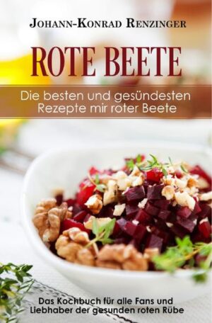 In unserer schnelllebigen Zeit bestimmen Hektik und Stress den Alltag. Dem Körper werden Höchstleistungen ab verlangt, für die wir eine große Menge an Energie benötigen. Diesen Energiebedarf können wir mit einer gesunden und vollwertigen Nahrung ausgleichen. Schokoriegel zwischendurch und ein Burger als Mittagsmahlzeit reichen da nicht aus. Wer die Möglichkeit hat, sollte sich mindestens einmal am Tag eine Mahlzeit mit frischen Zutaten zubereiten. Obst ist sicherlich empfehlenswert, doch gerade im Gemüse stecken besonders viele Nährwerte. "Gemüse", schon bei dem Wort rümpfen viele die Nase. Doch Möhren, Kohl und Co. müssen nicht langweilig und fade sein. Beinahe für jeden gibt es tolle Rezepte, mit denen Gemüsegerichte zum Genuss werden. Probiere es aus und versuche auch einmal nicht alltägliche Gemüsesorten, wie zum Beispiel die Rote Beete, den Hauptdarsteller in diesem Kochbuch.