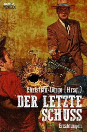 DER LETZTE SCHUSS ist nach NACHT ÜBER GUNLOCK und IM ANGESICHT DES TODES bereits die dritte umfangreiche, von Christian Dörge zusammengestellte und herausgegebene Western-Anthologie, die in der Reihe APEX WESTERN erscheint. Der Band versammelt 16 erstklassige Western-Erzählungen US-amerikanischer Spitzen-Autoren und -Autorinnen, u. a. von Louis L'Amour, Wayne D. Overholser, Peggy Simson Curry, Dorothy Johnson, Luke Short und Will Henry. DER LETZTE SCHUSS wird ergänzt durch eine ausführliche bibliographische Notiz von Dr. Karl Jürgen Roth.