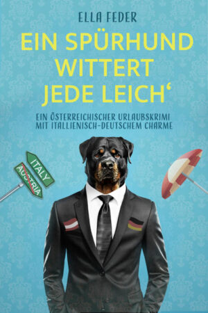 Sebastian soll ohne seinen geliebten Hund Lilo nach Italien fahren? Aber nie und nimmer! Alles hätte so schön sein können, hätte seine Mutter ihm nicht noch seinen deppaten Bruder Stefan aufs Auge gedrückt. Abgesehen von der nervigen Kleinigkeit, dass Sebastian seinen ungleichen Zwilling im ansonsten wunderschönen Italien ertragen muss, begegnen sie auch noch einer bizarren Signora, deren Verhalten so scheint, als könnte sie eventuell/vielleicht/gut vorstellbar, einen Mord begangen haben. Plötzlich wird der Urlaub zur Ermittlungsreise und dank Lilos frecher Spürnase ist das Trio dem Täter dicht auf den klapprigen Fersen. Ein österreichisch-deutscher Urlaubskrimi, der die Liebe zur Mundart und die unterschiedlichen Gleichsamkeiten der deutschen Sprache der Nachbarländer auf satirische Art zelebriert. »Ein Spürhund wittert jede Leich'« wurde im September 2018 unter dem Titel "Das Hundekomplott" im Verlag SchriftStella erstveröffentlicht. "Die lieferbare Ausgabe wurde überarbeitet, neu lektoriert und gestaltet.