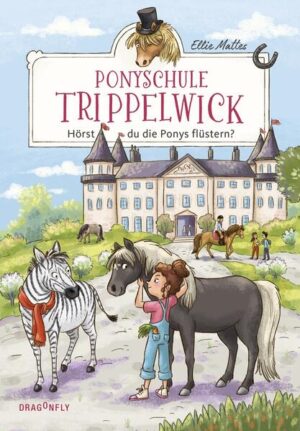 Willkommen im Internat für Ponyflüsterer! Annelie ist außer sich vor Glück: Sie erhält eine Einladung ins Internat Trippelwick! Hier lernen angehende Ponyflüsterer alles, was sie können müssen: von Eselsophie über Einhorn- Vokabeln, Mähnenund Hufpflege bis hin zum Reiten. Und das Tollste ist: Jedes Kind bekommt ein Pony als Gefährten. Doch welches Pony wird sich für Annelie entscheiden, wo sie doch als einzige Schülerin noch gar nicht reiten kann? Heuhöhlen- Parties, magische Ponys und allerbeste Freundinnen: So schön ist es nur in Trippelwick! Dieser Titel ist auch bei Antolin gelistet. »Auftakt einer neuen Reihe für pferdebegeisterte Mädchen mit realistischen Themen«ekz Bibliotheksservice »fantastische Elemente wie sprechende Ponys und Sportarten wie Posei und Pofu lassen die Geschichte zu einem magischen Pferdefest werden.« ekz Bibliotheksservice