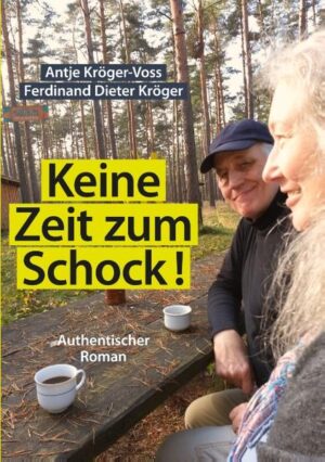 Der authentische Roman dieser beiden Autoren über ihren turbulenten Lebensverlauf voller Dramatik und Abgründigkeit zeigt auf, dass sie und ihre Mitstreiter*innen dabei sozusagen "Keine Zeit zum Schock" hatten. Antje musste schon seit Geburt unter dem Verhalten ihrer Eltern sehr leiden und konnte später nur mit viel Mühe und Hilfe von Dieter ihren ungeliebten Justizdienst verlassen, in den ihr Vater sie gleich nach dem Abitur aus Versorgungsangst gepresst hatte. Dieters Freund Ruven Strelnikov begründete mit seinem Passiv-Energiehaus-Konzept die Firma PASKANIA, die besonders für Leute eine Existenz bot, die im Widerstand gegen das Atomkraftwerk Brokdorf aktiv waren - darunter auch eine Gruppe Punks. Ruven soll ein Nachfahre des im Film Doktor Schiwago gezeigten Strelnikov sein, der mit einer Lokomotive in die von der russischen Revolution eroberten Gebiete raste. Vermutlich auch politisch motiviert wurde PASKANIA durch die Steuerfahndung zerstört. Zu unrecht - der Insolvenzverwalter propagierte nämlich öffentlich eine Schadensersatzforderung gegen den Staat. Gleichwohl wurden Ruven und Dieter in einem Strafprozess durch die Justizmühle gedreht, wo Antje sich von einem Hochhaus stürzen wollte, weil sie als Zeugin gegen Dieter aussagen sollte. Ruven wurde mit einem Interpol Haftbefehl bei seinen Eltern nahe Moskau aufgesucht. Trotz vieler weiterer schlimmen Turbulenzen kreierten Antje und Dieter 2012 in der Bürgerinitiative "Altonaer Museum bleibt!" mit einer Gruppe den Anti-AKW-Film "Unser gemeinsamer Widerstand!", der "überall" u.a. auch in Japan gezeigt wurde.