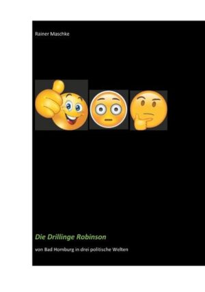 Das vorliegende Buch handelt von einer Familie mit Drillingen in Bad Homburg v.d.H. Als die Familie eine größere Schiffsreise im Pazifik unternahm waren sie leidige Zeugen wie ihr Schiff durch eine Havarie innerhalb kürzester Zeit sank. Die drei Drillinge wurden nach der lebensbedrohlichen Katastrophe getrennt und fanden ihr neues Leben auf zwei Inseln und Bad Homburg. Nach vielen Jahrzehnten der Sehnsucht nach den Brüdern haben sich glückliche Zufälle ergeben. Jeder der Drillinge hat ein völlig ungewohntes und anderes Leben bis dahin geführt. Für die drei war das Leben von Glücksgefühlen im Überleben und von Unfällen bis zu Depressionen begleitet. Sie lebten in drei völlig unterschiedlichen politischen Welten.