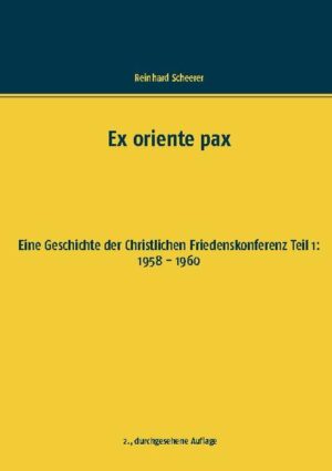 Gegenstand dieser auf drei Bände angelegten Arbeit ist die Christliche Friedenskonferenz (CFK), die 1958 in Prag gegründet wurde. In diesem ersten Band geht es um die Hoffnung der Kommunisten, die Christen möchten vor der Kraft des Atheismus kapitulieren, und um die Hoffnung von Christen, die Kommunisten möchten von ihrem vermeintlich wissenschaftlichen Atheismus lassen-jeweils im Ergebis ihres gemeinsamen Friedenskampfes. Da geht es um die Appelle Linus Paulings und Albert Schweitzers, auf Atombombenexplosionen zu Versuchszwecken zu verzichten und atomar abzurüsten-und um die Haltung der Evangelischen Kirche in Deutschland zu den Bemühungen der christdemokratisch geführten Bundesregierung um Wiederbewaffnung und Ausrüstung der Bundeswehr mit atomaren Waffen. Da geht es um die die Gründung der CFK vorbereitenden Konferenzen tschechoslowakischer Kirchenarbeiter 1957 in Modra und in Prag, um das "Experiment" CFK, das meint die drei christlichen Friedenskonferenzen 1958, 1959 und 1960-und um die theologischen Positionen Josef L. Hromádkas, der als der geistige und geistliche Vater der CFK zu gelten hat. Vor allem ihm (aber auch Männern und Frauen wie Emil Fuchs, Hans-Joachim Iwand, Renate Riemeck, Werner Schmauch und Richard K. Ullmann) ist es zu danken, dass der Christlichen Friedenskonferenz stets klar war, dass diese Welt nicht aus Engeln und Teufeln, sondern aus Menschen besteht