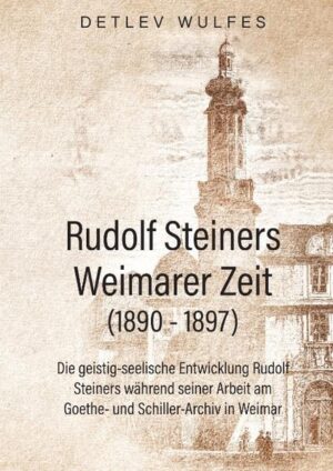 Im Herbst 1890 tritt Rudolf Steiner seine Stelle als freier Mitarbeiter am Goethe- und Schiller-Archiv in Weimar an. Er soll im Rahmen der Weimarer Sophien-Ausgabe die Naturwissenschaftlichen Schriften Goethes herausgeben. Seine Vorfreude auf die Arbeit ist groß. Vor allem ist er gespannt, ob in dem der Öffentlichkeit erstmals zugänglichen gesamten Nachlass neue Arbeiten Goethes sich finden. In seiner Zeit in Weimar promoviert er bei Heinrich von Stein an der Universität in Rostock. Seine Promotion erscheint als Buch unter dem Titel "Wahrheit und Wissenschaft". Außerdem schreibt er dort "Die Philosophie der Freiheit", ein Buch über Friedrich Nietzsche und das seine Goethearbeiten abschließende Werk "Goethes Weltanschauung". Er trifft in Weimar auf die letzten Strahlen des verglimmenden Geistimpulses von Goethe und Schiller. Vor allem aber sucht Rudolf Steiner nach Anknüpfungsmöglichkeiten für die moderne Geistanschauung, wie sie in ihm selbst seit der Kindheit lebt. Am Ende der Weimarer Zeit bemerkt er bei sich einen "Seelenumschwung", durch den die Sinneswelt in einer ganz neuen Weise zu ihm spricht. Sein bisheriger Erkenntnisweg, der von der Wahrnehmung über das Denken verläuft, beginnt sich zu wandeln. Er entwickelt die reine Sinneswahrnehmung zur Forschungsmethode, indem er den Denkwillen ohne Denkinhalt aufrecht erhält. Die Rätsel der Sinneswelt treten an seine Seele heran und er wartet ab, bis die Sinneswelt selbst eine Antwort auf die Rätselfragen gibt...