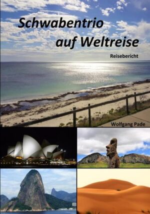 Schwabentrio auf Weltreise. Auf einem Kreuzfahrtschiff in 108 Tagen um die Welt, der Ablauf und das Erlebte wird in diesem Buch eindrucksvoll beschrieben, dazu werden phantastische Fotos gezeigt. Reisebuch mit tollen Erlebnissen / Erfahrungen und vielen Fotos. Unsere erste Weltreise bestritt ich mit meiner Frau und unserem Freund, das "Schwabentrio",auf dem Kreuzfahrtschiff Luminosa von der Reederei Costa. In meinem Buch, das beschreibt wie es dazu kam auf diese Reise zu gehen und dies auch noch während der Arbeitszeit durchzuführen, den Ablauf und das erlebte auf der Reise, so wie einen großen Einblick, unterstützt durch eine gute Darstellung fantastischer Fotos. Nicht zu kurz kommen die vielen kleinen zwischenmenschlichen Beziehungen und Ereignisse, die sich während dieser Reise ergaben, das macht das ganze etwas interessanter, als nur eine reine Reisebeschreibung. Wir waren knapp vier Monate unterwegs und bereisten alle Weltmeere, alle Kontinente, alle Klimazonen die noch bewohnbar sind, sahen Südamerika, umrundeten u.a. Kap Horn, bewunderten die berühmtesten Gletscher dieser Erde, tolle Südseeinseln, Neuseeland, Australien, Indien, mehrere arabische Länder, fuhren durch den Suez-Kanal und wieder zurück nach Savona in Italien, unserem Startpunkt. Durch oftmals sehr langen Liegezeiten im Hafen, war es möglich, auch mehrtägige Exkursionen in den verschiedenen Anlegestellen durchzuführen. Ich hoffe sie haben Interesse bekommen und möchten mein Buch lesen, dazu wünsche ich viel Freude.