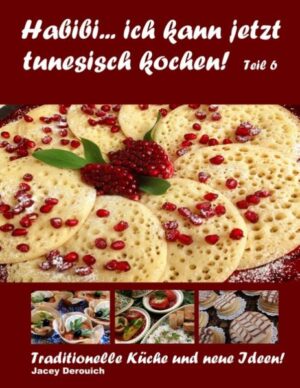 In diesem Teil der Habibi-Kochbuchreihe treffen traditionelle Gerichte auf ganz neue Rezeptideen. Manchmal sind es nur ein paar kleine, aber feine Veränderungen, die eine traditionelle Speise in einem neuen Glanz erstrahlen lassen. Und mir etwas Kreativität und Phantasie, können bekannte Zutaten, wie zum Beispiel Frik, in ganz moderne Rezeptkreationen verwandelt werden. Erlernen Sie mit mir ein paar Basisrezepte und lassen sich dazu überraschen, was die tunesische Küche noch so alles zu bieten hat. Viel Spaß und Shahiya Tayba!