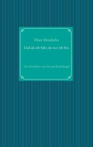 Der Titel beschreibt das Leben von Ida und Emil Stingel, ein Leben wie es hin und wieder erzählt wird, ein Leben, wie es hin und wieder gelebt wird. Zwischen Ritualen und Alltag, Krankheit und Liebe, Leben und Tod, blüht ein kleines Pflänzchen, dass sich den Weg in Richtung Sonne bahnt, ein Sprössling, der ein wenig Einsamkeit und einen Hauch von Freiheit in sich beherbergt. - Und als ich fuhr, da war ich frei. -