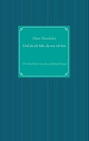 Der Titel beschreibt das Leben von Ida und Emil Stingel, ein Leben wie es hin und wieder erzählt wird, ein Leben, wie es hin und wieder gelebt wird. Zwischen Ritualen und Alltag, Krankheit und Liebe, Leben und Tod, blüht ein kleines Pflänzchen, dass sich den Weg in Richtung Sonne bahnt, ein Sprössling, der ein wenig Einsamkeit und einen Hauch von Freiheit in sich beherbergt. - Und als ich fuhr, da war ich frei. -