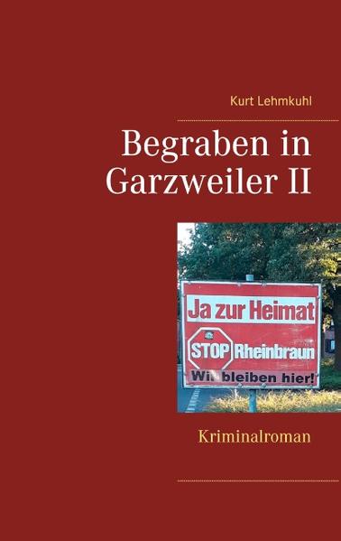 Im Gebiet des Braunkohletagebaus Garzweiler II im Städteviereck Düsseldorf, Mönchengladbach, Aachen und Köln kommt ein Landtagsabgeordneter der Grünen bei einem vermeintlichen Verkehrsunfall ums Leben. Dadurch wird der Widerstand gegen den Tagebau erheblich geschwächt. Zeitgleich tritt der Regierungsrat Hieronymus Müllejans eine unerwartete Erbschaft im Plangebiet des Tagebaus an. Er muss erkennen, dass ein Großteil seines Erbes Grundstücksspekulanten zum Opfer gefallen ist. Bei seinen Ermittlungen im Erkelenzer Land stößt er auf einige Ungereimtheiten, die sogar den Landtagsabgeordneten in einem anderen Licht erscheinen lassen. Erst nach einem Mordanschlag auf ihn und mit Hilfe seiner Freundin Gerlinde gelingt es Müllejans, kriminelle Machenschaften aufzudecken. Zugleich erhält er einen anderen Blick auf die angebliche Notwendigkeit des Braunkohletagebaus. Obwohl "Begraben in Garzweiler II" bereits 1999 erstmals veröffentlicht wurde, hat die darin dargestellte Problematik nichts von ihrer Bedeutung verloren