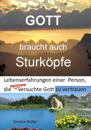 Gott braucht auch Sturköpfe - bist du es auch gewöhnt, deinen eigenen Willen durchzusetzen, weil du ihn für den besten hältst? Aber was, wenn Gott dir sagt, du sollst einen anderen Weg nehmen? Stell dir vor, du sitzt im Gottesdienst, und merkst, dass Gott zu dir spricht: die Predigt geht nur über dich, als wäre kein anderer Zuhörer dort. Du merkst, du bist bisher deine eigenen Wege gegangen, nicht Gottes Wege. Du fühlst dich unwürdig, am Abendmahl teilzunehmen, bis du schließlich merkst: ich darf zu Gott umkehren! Ich darf ihm meine Sünden bekennen, und er vergibt mir durch Jesus. Aber - dann muss sich ja etwas ändern in meinem Leben! Dann kann ich nicht mehr nach meinem Willen weiterleben! Nun stellen sich dir drei Fragen: - Was ist Gottes Wille für mich? - Wie finde ich ihn mit Sicherheit heraus? - Was mache ich, wenn er mir gegen den Strich geht? Finde heraus, wie es mir ergangen ist, als mich diese drei Fragen bewegten, und wie Gott mein Leben lenkte, als ich es ganz ihm überließ.