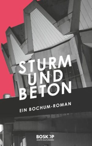 "Sturm & Beton" heißt der von Bochumer Studierenden geschriebene Kollektivroman. Dieser entstand im Rahmen des BOSKOP-Kurses "Text and the City", unter den wachsamen Augen der Bochumer Autorin Sarah Meyer-Dietrich. Ein echter RUB-Roman also, dessen Handlungsstränge sogar im Ruhr-Uni Sommerfest zusammenlaufen.