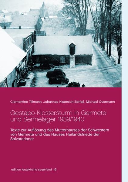 Noch immer singen die verbliebenen Gläubigen: "Die Kirche ist erbauet auf Jesus Christ allein." Behördliche Kirchenapparaturen sind aber geneigt, sich dem jeweils vorherrschenden politischen und ökonomischen Paradigma der Gesellschaft zu fügen. So präsentiert sich z.B. die Öffentlichkeitsarbeit des Erzbistums Paderborn 2019 ohne Scham als Abteilung für Marketing ... Dieser 2. Band über den Gestapo-Klostersturm geht zurück in die Geschichte der Diözese. Anfang 1940 übernimmt Erzbischof Caspar Klein die Vorwürfe der Feinde Christi gegen den inhaftierten Salvatorianer-Oberen von Sennelager. Wenige Wochen später ist Pater Reinhold Unterberg durch KZ-Haft ermordet. Die Schwestern von Germete wandeln in Gottes Gegenwart, als die Geheime Staatspolizei 1939 ihr Mutterhaus schließt. Sie bezeugen durch ihr unverschämtes Vertrauen, dass für Gefährtinnen Jesu ein anderer Reichtum maßgeblich ist als Immobilien und Bankkonten. Der vorliegende Reihenband führt solide Forschungsbeiträge zur regionalen Kirchenhistorie und eine durch Jesus von Nazareth inspirierte Betrachtung der Geschichte zusammen.