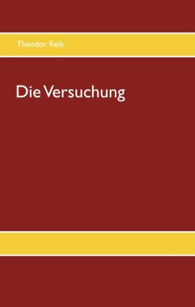 In seinem Buch "Die Versuchung" hat Theodor Reik als Psychologe die Ursprünge der Geschichte der Versuchung Abrahams durch Gott, seinen Sohn Isaak zu opfern, untersucht. Seine Ergebnisse zeigen ein neues Verständnis der biblischen Geschichte.