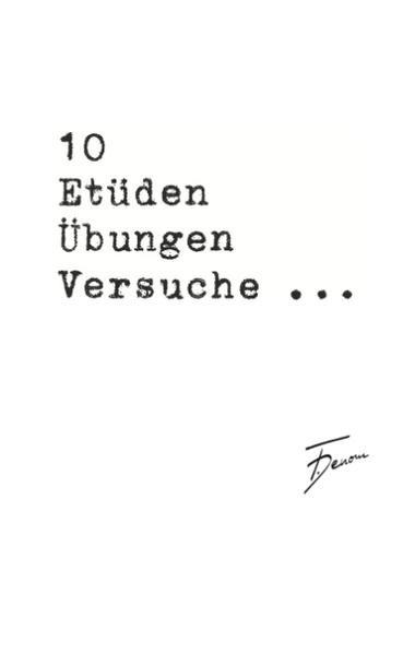 Nach dem ersten Abenteuer von Julie Faun nun 10 Etüden Übungen Versuche ... Wie bitte? - Etüden? Übungen? Versuche? Hat man doch ein weiteres Abenteuer von diesem außergewöhnlichen Mädchen als zweites Buch nicht nur erwartet, sondern von F. Denom sogar gefordert. Und nun, nun soll man sich mit Lernstückchen zufriedengeben? Aber sogleich bei der ersten Etüde, verlorenes bild, wird man eines Besseren belehrt. Der Leser wird eingefangen von F. Denoms Gedanken- und Wortexperimenten, die einen lachen, schlucken, Bilder in sich entstehen, sich freuen und verwirrt sein lassen, aber einem niemals die Freiheit zur eigenen Phantasie rauben. Nein, es sind wahrlich keine Übungen, keine Versuche, wie uns der Buchtitel suggerieren will, sondern es sind literarische Köstlichkeiten, die uns zwingen unser Denken zu überdenken, die uns helfen unsere Sichtweisen zu durchschauen, die uns anstoßen unsere Standpunkte zu hinterfragen - uns aber niemals im Stich lassen. Es sind 10 kürzere und längere Kostbarkeiten, in denen sich F. Denom souverän dem Zeitgeist zu widersetzen weiß und, wie in Julie Faun, eine Haltung zum Ausdruck bringt, die wir uns für ein jedes Buch wünschen: eine tiefe Verbeugung vor dem Leben.