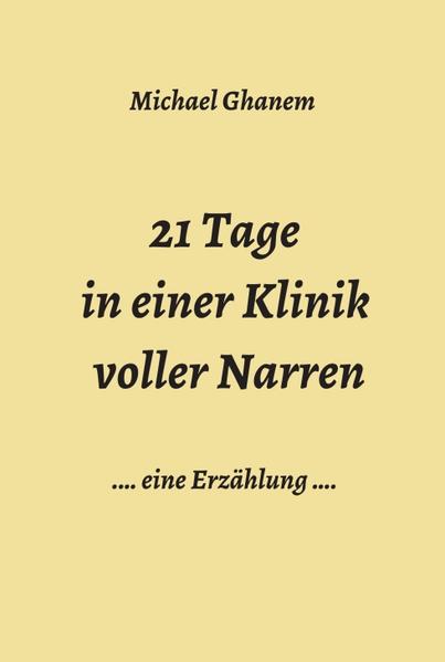 In diesem Buch greift der Autor ein Thema auf, das weite Teile der Bevölkerung betrifft, über das man aber nicht gern spricht. Viele Menschen leiden unter psychosomatischen Krankheiten und erhoffen sich in Spezialkliniken Heilung und Wiederherstellung ihrer physischen und psychischen Kraft. Was sie dort jedoch erleben, ist nicht immer auf die nachhaltige Hilfe für die Patienten ausgerichtet, sondern viel eher auf den Umsatz und die Rendite der Kliniken. Der Patient wird dort für eine Zeit beschäftigt und ruhig gestellt, ohne dass jedoch tiefgreifende Probleme - seien sie physischer oder psychischer Art - gelöst werden. Vielmehr ist der Patient nicht mehr und nicht weniger als eine Nummer unter anderen und so zielt die Klinik lediglich darauf ab, diese Patienten ohne großen Aufwand schnell durch den Betrieb durchzuschleusen. Die Narren in dieser Erzählung stehen sinnbildlich für alle Menschen, die durch das wirtschaftliche, politische und gesellschaftliche System angeschlagen sind und den stetig höheren Anforderungen der Gesellschaft immer weniger gewachsen sind, die mit ihren Sorgen und Problemen an keiner Stelle ernst genommen werden, trotz der zahlreichen Sonntagsreden und entgegen der Versprechen der Gesundheitsindustrie. Umso wichtiger ist es zu beachten, dass der Mensch - sei es körperlich, sei es geistig, sei es seelisch - enge Grenzen hat, die nicht ständig und auf Dauer überschritten werden dürfen. Eine kranke Seele ist sehr schwer zu reparieren, vor allem wenn sie schon sehr viele Narben hat. Der Autor hat sich diese Geschichte vollständig ausgedacht. Sie beruht nicht auf realen Gegebenheiten und entstand lediglich in seiner Fantasie. Sie könnte allerdings Ähnlichkeit mit der Realität haben, sie könnte aber auch den Hilfeschrei von vielen Betroffenen zum Ausdruck bringen, die nicht in der Lage sind, darüber sprechen zu können.