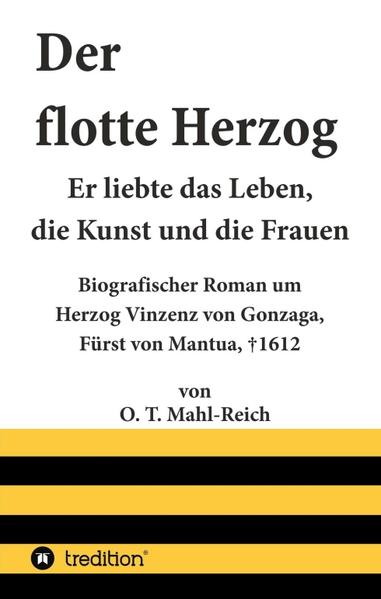 Mantua, eine blühende Handelsstadt in der Poebene, war einst die Hauptstadt eines gleichnamigen Fürstentums. Dieses wurde im 16. und 17. Jahrhundert von Herzögen regiert. Es gab insgesamt zehn Herzöge, der wohl interessanteste davon war der vierte, Vinzenz von Gonzaga. † 1612. Er regierte 25 Jahre lang und war nicht nur ein großer Kunstfreund - Musik, Gemälde -, sondern liebte auch das Leben und ganz besonders die Frauen. Von diesem prachtliebenden Renaissancefürsten und seinen verschiedenen, stellenweise fast unglaublichen Erlebnissen handelt dieser biografische Roman. Das Buch hält sich ganz eng an die historischen Gegebenheiten, sodass man statt von »biografischer Roman« beinahe auch von einer »Biografie« sprechen könnte. Das »Flott« im Titel »Der flotte Herzog« hat verschiedene Bedeutungen, darunter auch »lebenslustig, leichtlebig, verschwenderisch« - und gerade diese Eigenschaften lassen sich auch im Leben und Gehabe dieses bemerkenswerten Renaissancefürsten feststellen.