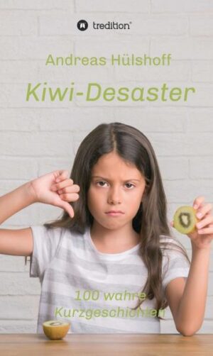 „Kiwi-Desaster“ ist eine Sammlung teils autobiographischer, teils mitgeteilter Erlebnisse: spektakulär, heiter, skurril, traurig oder makaber. Ganz wie das wahre Leben. Alles, was in diesem Buch steht, ist so ähnlich passiert. Oder hat zumindest einen wahren Kern. Lesenswert sind diese Geschichten allemal. Hülshoff schöpft aus einem breiten Themenspektrum: Zeitgeschichte, Kindheit, Alltag, Sport, der Beruf als Lehrer und die Mitarbeit in sozialen Einrichtungen. Tauchen Sie ein in längst vergangene Zeiten, oder freuen Sie sich, im Hier und Jetzt leben zu dürfen! Erleben Sie die Welt als Kind, und staunen Sie mit! Fühlen Sie mit den sportlichen und alltäglichen Erlebnissen der Protagonisten, und erleben Sie die wundersame Welt der Schule von heute - aus der Sicht des Lehrers! Zum Schutz der Persönlichkeitsrechte der genannten Personen sind alle Orte und Namen geändert.