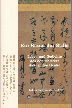 Dieser wunderschöne Gedichtband beschreibt zunächst das Leben des großen Zen-Roshi Jakushitsu Genko, dem Gründerabt des Rinzai-Zen Waldklosters Eigen-ji (Shiga Präfektur, Japan). Er verbrachte seine Grundausbildung als Mönch in Japan, dann sechs Jahre in China und übte bei dem damals bekanntesten Zen-Roshi Chung-feng Ming-pen. Nach seiner Rückkehr aus China wanderte er als Einsiedler in den Bergen und ländlichen Gebieten Japans. Sein reiches poetisches Vermächtnis - das ihn zu einem der größten mittelalterlichen Dichter Japans macht - ist stark autobiographisch. Die freimütigen Gedichte über Einsamkeit und Verwirklichung der Stille sprechen heutige Leser genauso an, wie sie es vor mehr als sechshundert Jahren taten.