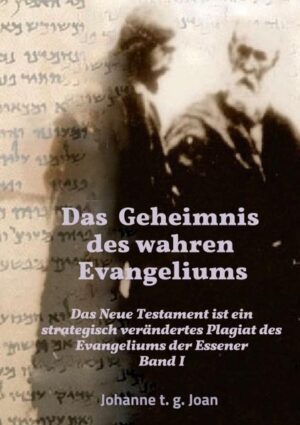 Das vorliegende Buch ist der erste Teil einer Trilogie, und ist das Ergebnis einer siebenjährigen intensiven Forschung, die die Authentizität, bzw. das 2000-jährige Alter eines alten Schriftstücks beweist, das sich als die erste Botschaft des Ur-Christentums entpuppt hat: Das Evangelium der Essener. Diese Arbeit beschreibt mit einer chirurgischen Präzision, wie die ethischen Gesetze in den christlichen Ländern, und die bis heute den Stellenwert der Frau, der Erde und der Tiere bestimmen, mutwillig aus Macht - und Profitgründen, vor 2000 Jahren verändert wurden.