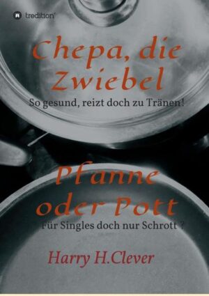 Hintergründe und Geschichte der Pflanze Chepa der Zwiebel, ein Mitglied der großen Lauchfamilie, dazu Rezepte und Tipps nicht nur für Singles und Kochmuffel, ein etwas anderes Kochbuch mit Infos, wie man mit Resten und auch Zwiebeln ein köstliches Mahl erstellen kann. Auch regionale Spezialitäten werden aufgezeigt. Ein Mutmacher und eine kleine Fundgrube für Kochunlustige und Neulinge der Küche. Ein einfaches selbst erstelltes Essen ist auf Dauer wesentlich gesünder als schnelles Speisen im Imbiss.