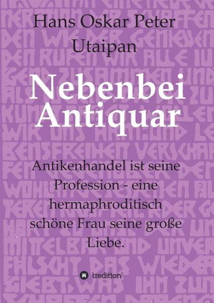 Markus (33), in Altertumswissenschaften studiert, betreibt in Darmstadt mit seinem Vater einen internationalen Kunst- und Antiquitätenhandel. Im Februar 2000, auf der Autofahrt von Bad Homburg nach Hamburg zu einer Kundin, überdenkt er Teile seines ungewöhnlichen Lebens. Dessen Mittelpunkt sind Kunst, Antiquitäten, seine Familie, Freunde und Liebschaften zu Frauen. So begegnet er der hermaphroditisch schönen Melanie. Aber diese ist bereits mit einer bekannten Berliner Modedesignerin liiert. Dennoch kommt es zu einer für beide unvergesslichen Liebesepisode, welche aber Melanie trotzdem beendet - man bleibt aber in Freundschaft verbunden. Irrungen und Wirrungen, ein krimineller Akt, die Kanareninsel La Palma, erotische Liebeleien, großartige Kunst- und Antiquitäten, aber auch persönliche Verluste und Niederlagen füllen sein wahrlich ereignisreiches Leben in einer rasanten Zeit bundesdeutscher Wirklichkeit. In seinem zweiten Roman lässt der Autor seinen Hauptprotagonisten Markus Scheithofer oft selbst erzählen. Er gibt diesem aber keine Personenbeschreibung mit, sondern fordert die Vorstellungskraft der Leser und Leserinnen und Leser heraus. Damit haben diese die Chance sich die Hauptfigur des Markus nach eigenen Vorlieben vorzustellen bzw. zu imaginieren. Nur die anderen Protagonisten lässt der Autor etwas über die Personalität der Hauptfigur aussagen.