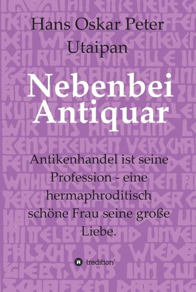 Markus (33), in Altertumswissenschaften studiert, betreibt in Darmstadt mit seinem Vater einen internationalen Kunst- und Antiquitätenhandel. Im Februar 2000, auf der Autofahrt von Bad Homburg nach Hamburg zu einer Kundin, überdenkt er Teile seines ungewöhnlichen Lebens. Dessen Mittelpunkt sind Kunst, Antiquitäten, seine Familie, Freunde und Liebschaften zu Frauen. So begegnet er der hermaphroditisch schönen Melanie. Aber diese ist bereits mit einer bekannten Berliner Modedesignerin liiert. Dennoch kommt es zu einer für beide unvergesslichen Liebesepisode, welche aber Melanie trotzdem beendet - man bleibt aber in Freundschaft verbunden. Irrungen und Wirrungen, ein krimineller Akt, die Kanareninsel La Palma, erotische Liebeleien, großartige Kunst- und Antiquitäten, aber auch persönliche Verluste und Niederlagen füllen sein wahrlich ereignisreiches Leben in einer rasanten Zeit bundesdeutscher Wirklichkeit. In seinem zweiten Roman lässt der Autor seinen Hauptprotagonisten Markus Scheithofer oft selbst erzählen. Er gibt diesem aber keine Personenbeschreibung mit, sondern fordert die Vorstellungskraft der Leser und Leserinnen und Leser heraus. Damit haben diese die Chance sich die Hauptfigur des Markus nach eigenen Vorlieben vorzustellen bzw. zu imaginieren. Nur die anderen Protagonisten lässt der Autor etwas über die Personalität der Hauptfigur aussagen.