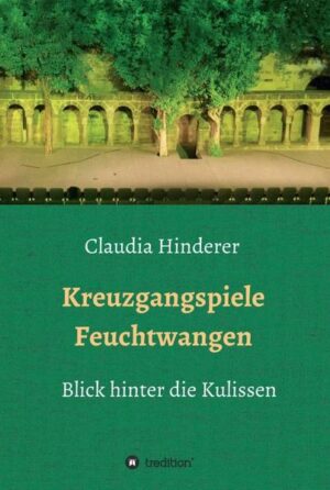 Ein Theaterbesuch ist ein wunderbares Erlebnis. Für den Erfolg ist aber nicht nur das Spiel auf der Bühne entscheidend, sondern auch das „Dahinter“. Nur in guter Zusammenarbeit aller Fachbereiche wird eine Produktion erfolgreich. Dieses Buch entführt Sie hinter die Kulissen einer Theaterproduktion am Beispiel der Kreuzgangspiele in Feuchtwangen mit den besonderen Herausforderungen eines Freilichttheaters und lädt Sie ein, in unterhaltsamer Weise den Spezialisten in den verschiedensten Fachrichtungen über die Schulter zu schauen, aufgelockert mit lustigen Begebenheiten und kleinen Pannen. Außergewöhnliche Bilder gewähren zusätzlich einen besonderen Einblick.