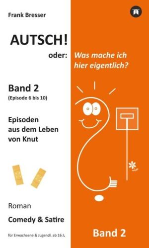 Comedy & Satire (Roman, 2. Band) Knut Pfosten ist ein armer, naiver Tollpatsch, der sein Glück sucht und stets mit höchster Zuverlässigkeit und Bravour volle Breitseite gegen die Wand fährt. Gnadenlos bestraft das Leben ihn mit dem Leben, und er fragt sich immer wieder: »Was mache ich hier eigentlich?« Doch Achtung - ein Knut ist nicht zu unterschätzen. Er lässt sich seine Hoffnung auf die große Liebe, Freundschaft und Geborgenheit im Leben niemals nehmen und hält das Fähnchen des Lebens und der Liebe weiter hoch. Täuscht also der erste Eindruck, und es ist vielleicht doch noch was drin für Knut? Dies ist der zweite Band (Episode 6 bis 10) der vierbändigen Comedy-&-Satire-Roman-Buchreihe von Frank Bresser. (für Erwachsene & Jugendl. ab 16. J.)