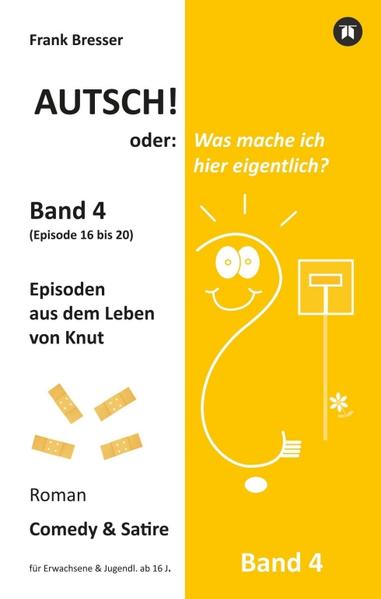 Comedy & Satire (Roman, 4. Band) Knut Pfosten ist ein armer, naiver Tollpatsch, der sein Glück sucht und stets mit höchster Zuverlässigkeit und Bravour volle Breitseite gegen die Wand fährt. Gnadenlos bestraft das Leben ihn mit dem Leben, und er fragt sich immer wieder: »Was mache ich hier eigentlich?« Doch Achtung - ein Knut ist nicht zu unterschätzen. Er lässt sich seine Hoffnung auf die große Liebe, Freundschaft und Geborgenheit im Leben niemals nehmen und hält das Fähnchen des Lebens und der Liebe weiter hoch. Täuscht also der erste Eindruck, und es ist vielleicht doch noch was drin für Knut? Dies ist der vierte Band (Episode 16 bis 20) der vierbändigen Comedy-&-Satire-Roman-Buchreihe von Frank Bresser. (für Erwachsene & Jugendl. ab 16. J.)