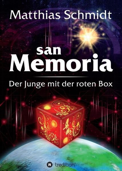 "sanMemoria - Der Junge mit der roten Box" ist ein Fantasy-Roman und beschreibt den Aufbruch in ein grosses Abenteuer. Tom, ein ganz normaler 12-jähriger Junge, lebt zusammen mit seiner Zwillingsschwester Anna und seinen Eltern in einem beschaulichen Ort. Am liebsten spielt er mit seinem besten Freund Andy Videospiele. Er brennt darauf, sein neues und mühsam zusammengespartes Spiel „sanMemoria“, in dem verschiedene Insignien erobert werden müssen, endlich spielen zu können. Doch dann entdeckt er eine seltsame rote Box auf seinem Schreibtisch, die ihn sofort in seinen Bann zieht. Die rote Box, die lediglich für ihn sichtbar ist und immer verschwindet, sobald sich jemand in der Nähe aufhält, offenbart mit der Zeit immer mehr Geheimnisse, deren Spuren er nachgeht. Als dann auch noch die erste Insignie real in seinem Zimmer erscheint, ist das Chaos perfekt.