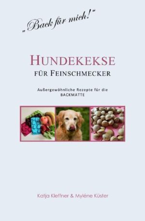 ++ Die RINGBUCH-VERSION ++ In diesem Buch sind 102 Rezepte für das Hundekeksbacken mit der Backmatte zusammengefasst, fast alle glutenfrei! Es handelt sich um sehr kreative und ausgefallene Rezepte, die man aber trotzdem völlig problemlos nachbacken kann