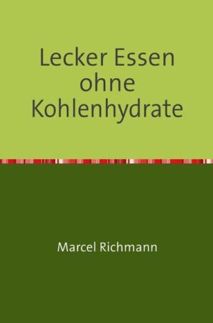 Kann man ohne Kohlenhydrate satt werden? Schmecken Low-Carp-Rezepte überhaupt? Ob Essen ohne Kohlenhydrate mich denn auch befriedigt? Kann so etwas lecker sein? - Ja und ja und nochmal ja. Aber testen Sie es doch einfach mal selbst. Hier, in diesem Buch, sind ein Fülle von Rezepten für Vor-, Haupt und Nachspeisen zusammengetragen, die allesamt auf dickmachende Kohlenhydrate verzichten und dennoch mehr als gut schmecken. - Ja, richtig gut hat's geschmeckt. Und einfach nachzukochen war's auch.