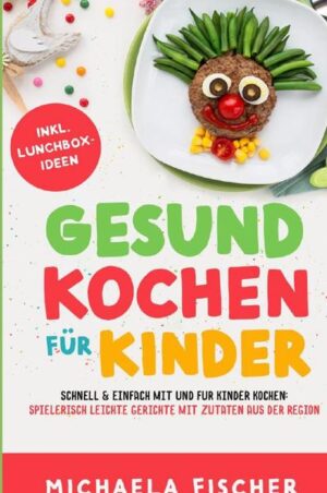 Was jeder Erwachsene über die Ernährung von Kindern wissen sollte Ihnen liegt die Ernährung Ihrer Kinder am Herzen? Damit ihre Kinder nicht bereits in jungen Jahren die ersten Zahn- oder Hautprobleme haben, sollten Sie sich richtig informieren um Ihnen eine optimale, ausgewogene Ernährung und ein gesundes Wachstum zu ermöglichen. Damit Sie wissen, was für Ihren Nachwuchs das Beste ist, präsentieren wir Ihnen ein einzigartiges Werk in dem alle wichtigen Informationen und die leckersten Kinderrezepte zu finden sind. Der zweite grandiose Teil der Bestseller-Reihe „Gesund Kochen“ - verfasst von der Ernährungsexpertin Michaela Fischer. Das erwartet Sie in „Gesund Kochen für Kinder“ Sie erhalten einen perfekten Mix aus Rezepten und Service. Stellen Sie sich vor nach dem Lesen unserer Kapitel „Was ist eine gesunde Familienküche“, „Wie halte ich die Zähne gesund“ und „7 Hilfreiche Alltags-Tipps“ sowie dem gemeinsamen Nachkochen der Gerichte werden Sie die tiefe Gewissheit in sich spüren, dass eine gesunde Familienküche auch für Sie möglich ist. Zusätzlich haben Sie eine enorme Zeitersparnis durch praktische Nachschlageregister - Ihre „Alles-in-einem“ Lösung. Kochen für und mit Kindern: Vermeiden Sie unnötige Fehler Würde es etwas in Ihrem Leben ändern wenn Sie Ihre Kinder nicht mehr zum gemeinsamen Kochen überreden müssen? Wenn Ihre Kinder stattdessen mit Freude von sich aus auf Sie zukommen? Dieses Buch ist so einfach und verständlich geschrieben, dass selbst Kinder es verstehen. Unsere Autorin Michaela Fischer hat Ihnen alle offenen Fragen zur gesunden Ernährung für Kinder beantwortet. Die Expertin für Familienernährung weiß was junge Eltern beschäftigt und stellt für Sie in Ihrem Buch nur aktuelle Informationen aus der Praxis bereit. Neugierig geworden? Ausführliche Infos und alle Rezepte zum einfachen Nachkochen finden Sie in „Gesund Kochen für Kinder“.