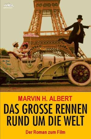 Die Vereinigten Staaten zu Beginn des 20. Jahrhunderts: Die beiden Sensationsdarsteller Leslie Gallant III., genannt der große Leslie, und der hinterhältig-durchtriebene Professor Fate versuchen, sich gegenseitig mit immer gewagteren Kunststücken zu übertreffen. Während bei dem mürrischen Fate meist alles schiefläuft, geht Lebemann und Frauenheld Leslie stets als Gewinner hervor. Darüber hinaus versucht der Professor, Leslies Stunts bei jeder Gelegenheit mit Unterstützung seines Gehilfen Max zu sabotieren, was aber regelmäßig nach hinten losgeht. Eines Tages verkündet Leslie ein Projekt, das beweisen soll, dass auch die Amerikaner hervorragende Autos bauen, die sich hinter der europäischen Konkurrenz von Mercedes Benz und Rolls-Royce nicht zu verstecken brauchen. Dazu schlägt er ein offenes Wettrennen vor, das von New York über Asien bis nach Paris führen soll. Neben Leslie und etlichen anderen Fahrern nehmen auch Fate und Max die Herausforderung an... DAS GROSSE RENNEN RUND UM DIE WELT von Marvin H. Albert ist die spannende, turbulente und höchst unterhaltsame Roman-Adaption des gleichnamigen Films aus dem Jahr 1965 (Regie: Blake Edwards), in den Hauptrollen: Tony Curtis (als Leslie Gallant III.), Jack Lemon (als Professor Fate), Natalie Wood (als Maggie DuBois), Peter Falk (als Max Meen) und Keenan Wynn (als Hezekiah Sturdy). DAS GROSSE RENNEN RUND UM DIE WELT erscheint in der Reihe APEX ADVENTURE, in welcher Klassiker der Abenteuer-Literatur als durchgesehene Neuausgaben neu aufgelegt werden.