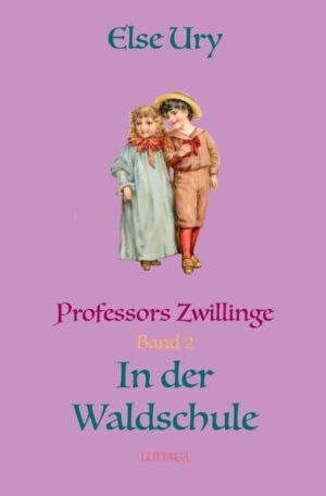 Die Reihe ›Professors Zwillinge‹, von Else Ury, Autorin der bekannten Nesthäkchen-Reihe. Ein zeitloser Klassiker für alt und jung. Band 2: Professors Zwillinge in der Waldschule Die Zwillinge sind inzwischen neun Jahre alt. Als der Vater nach Italien berufen wird, müssen sie ihre Wohnung in der Sternwarte verlassen und von Treptow nach Westen zur Omama umziehen. Dort kommen sie in eine Ganztagsschule, mitten im Wald.