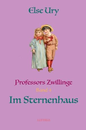 Die Reihe ›Professors Zwillinge‹, von Else Ury, Autorin der bekannten Nesthäkchen-Reihe. Ein zeitloser Klassiker für alt und jung. Band 4: Professors Zwillinge im Sternenhaus Der Vater der Zwillinge, Professor Winter, wird nach Jena in die Direktion des Planetariums berufen. Die Familie zieht in das ›Sternenhaus‹ und erleben neue und aufregende Abenteuer.