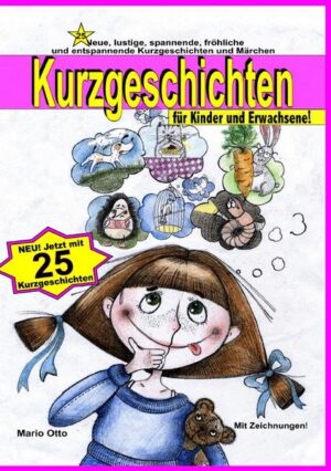 Neue und verbesserte Auflage - März 2020 Kurzgeschichten für Kinder und Erwachsene! 25 neue, lustige, spannende, gruselige, unheimliche, fröhliche und entspannende Kurzgeschichten und Märchen! Ideal für Lesefaulpelze, zum Einschlafen und auf Reisen. Kennst Du schon die neue Mäuselieder-CD? Handgemachte Musik - zum Lachen, Tanzen und Träumen! Nur 8,90 Euro portofrei: https://www.amazon.de/dp/B07GM7JWF2 Limitiert und handnummeriert auf nur 500 Stück! Für den Preis kann man nichts falsch machen! Deshalb jetzt kaufen!