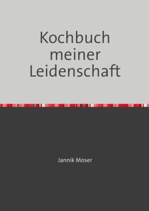 Es ist ein Buch in dem ein Jungkoch einige seiner Rezepte niedergeschriebnen hat