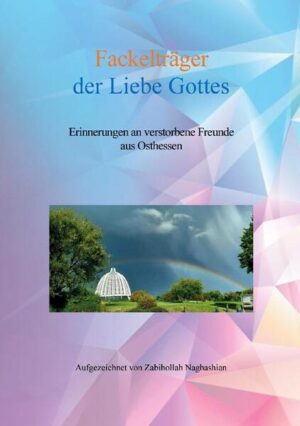 Dieses Buch erzählt von Menschen, deren grenzenlose Liebe das ganze Dasein umfasste. Sie hatten Freude am Leben und gönnten das auch allen anderen Menschen, nein allen Lebewesen. Die Realität ihres Alltags war aber eine völlig andere. So sehnten sie sich nach einem neuen geistigen Horizont, nach einer geistigen Heimat. Jeder von ihnen fand auf seine Art den Weg zu einer neuen, zeitgemäßen Weltanschauung, zum Baháí-Glauben. Dieser Glauben faszinierte sie, weil er Frieden unter Menschen, Völkern, Nationen und Religionen lehrt, ihn als den Geist einer neuen Zeit ankündigt und Liebe, Gerechtigkeit und die Besserung der Welt zu realisieren versucht. Eine ganzheitliche und weltumfassende materielle und geistige Erziehung und Bildung werden in diesem Glauben als wirksames Mittel zur Verwirklichung der organischen Einheit der Menschheit angesehen. Seine administrative Ordnung ist dabei entscheidend für die Bündelung der konstruktiven Bemühungen der am Friedensprozess beteiligten Baháí und ihrer Freunde. Bei allem Einsatz für Frieden und Menschlichkeit war das Leben der Menschen, von denen dieses Buch berichtet, nicht frei von Kämpfen und Schicksalsschlägen, von Prüfungen und Herausforderungen. Aber für sie war Gott der Ursprung aller Liebe, Güte, Schönheit und Wahrheit. Sie empfingen ihre Kraft von Ihm, liebten Ihn und strahlten diese Liebe aus. Sie blieben bis zum Ende ihres Lebens ihren hohen Idealen treu und wurden so zu leuchtenden Fackelträgern der Liebe Gottes, einer Liebe, die sich in ihrem selbstlosen Dienst an der Menschheit zeigte.