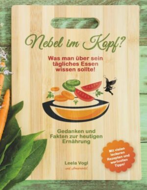 Dieses Buch ist ein erzählendes Sachbuch, mit vielen wertvollen Gedanken zum Leben und zur Ernährung der heutigen Zeit. Das Buch lädt ein, über den Tellerrand zu blicken! Jeder, ob krank oder gesund, ob vegan oder Allesesser, kann sich umfassend informieren, wie einfach es sein kann, die Vitalität zu erhalten und dem Leben mit genügend Energie zu begegnen! Nebel im Kopf geht zurück auf die englischen Worte: Brain Fog. Ernährung kann Kraft geben, aber auch nehmen. Brain Fog ist ein Symptom davon. Dieses Buch bietet Fakten, Erfahrungen, Hilfestellungen und Lösungen für den Menschen, der durch seine täglichen Mahlzeiten energielos, träge und vielleicht sogar krank geworden ist. Unterschiedliche Symptome kennzeichnen eine Unverträglichkeit verschiedenster Nahrungsmittel: Ob lähmende Müdigkeit direkt nach dem Essen mit hohem Puls, Magendruck, eventuell mit einem Blähbauch, Durchfälle, Energiemangel oder Allergien. Eine verstopfte oder laufende Nase oder Krankheiten wie die Fibromyalgie, Gicht, Nebennierenerschöpfung und mehr. Das alles kann von den täglichen Mahlzeiten kommen. Nebel im Kopf ist eine Art Handbuch und bietet eine abwechslungsreiche Führung durch das Lebensmittel-Labyrinth. Rezepte auf 79 Seiten und wertvolle Tipps runden das interessante Buch ab.