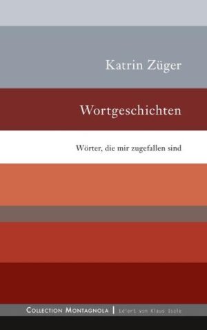 «Wie gehen Gedanken? Gar nicht, sagt der junge Mann zum Kommissar. Gedanken können nicht gehen, denn sie haben keine Beine. Aber Gedanken kommen, fliegen einem zu, drängen sich auf. Manchmal, wenn ich gehe oder laufe, im Zug sitze, die Zeitung lese, Nachrichten höre. Wörter, die sich herauslösen, aus einem Text, sich verselbständigen, oder sich einfach zu einem gesellen, unverhofft, aus dem unergründlichen Geflecht der Erinnerungen, als Geistesblitz, als Assoziation aufgrund eines Anblicks, eines Geruchs, eines Geräuschs, eines Windhauchs, bewusst oder unbewusst, scheinbar zusammenhanglos. Man ist einen Moment perplex, lässt es vorbeiziehen. Oder man schreibt es auf, will mehr darüber wissen. Manchmal auch einfach, weil es schön klingt.» (Katrin Züger)