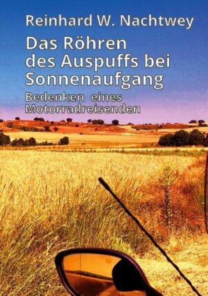 In diesem Buch berichtet Nachtwey anhand seiner ausgedehnten Motorradreisen nach Spanien (solo und mit seiner Frau gemeinsam) von seinen Gedanken beim und übers Fahren, von Geschehnissen am Rand seiner Route und vielen anderen Eindrücken