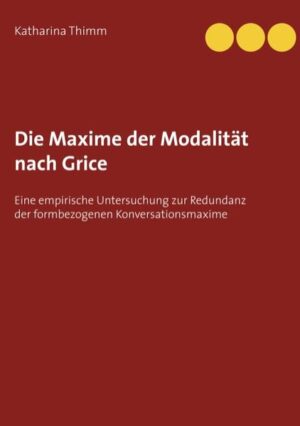 Die Maxime der Modalität nach Grice | Bundesamt für magische Wesen